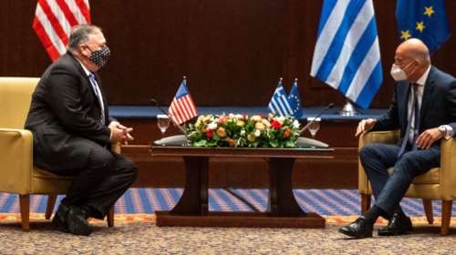 Στη Θεσσαλονίκη ο Πομπέο: Με την Ελλάδα μοιραζόμαστε κοινό στρατηγικό όραμα - Συνάντηση με Δένδια