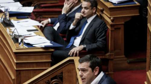 Σήμερα η πρώτη &quot;προεκλογική&quot; μάχη Μητσοτάκη - Τσίπρα στη Βουλή