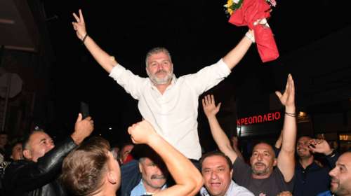 Στην Αγιά Λάρισας ο μακροβιότερος δήμαρχος - Εκλέχθηκε για έβδομη φορά ο Αντώνης Γκουντάρας [εικόνες]