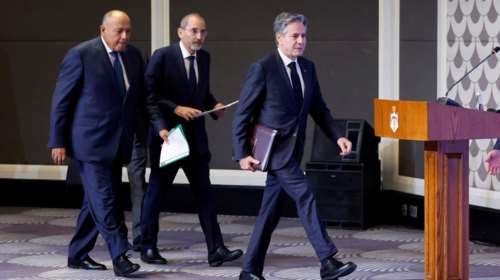 &quot;Οχι&quot; Μπλίνκεν σε κατάπαυση πυρός στη Γάζα – &quot;Δεν είναι ανεκτός ο έλεγχος της Χαμάς στην περιοχή&quot;