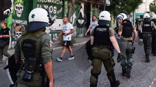 ΠΑΟ-Μαρσέιγ: Τρεις συλλήψεις στη Λεωφόρο - 1.000 αστυνομικοί επί ποδός, drone και ελικόπτερο [Εικόνες]