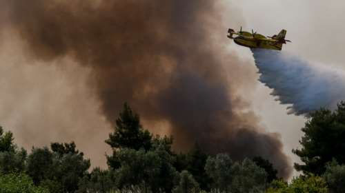 Φωτιά στον Σχίνο: Αγώνας δρόμου για τις αναζωπυρώσεις - Αγωνία για τα πύρινα μέτωπα σε Καλκάνι και Παπαγιαννέικα
