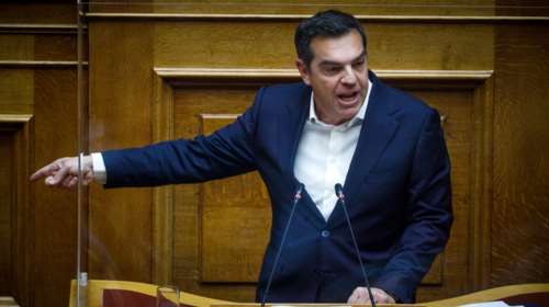 Τσίπρας στην Βουλή: &quot;Οι υποκλοπές έχουν τη σφραγίδα Μητσοτάκη- Δώστε απαντήσεις&quot;