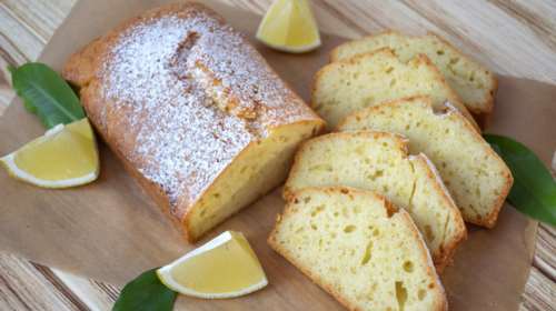 Νηστίσιμο κέικ λεμονιού με γλάσο ζάχαρης, χωρίς μίξερ - Αφράτο και πεντανόστιμο