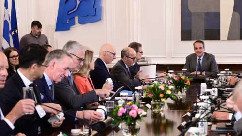 Συνάντηση Μητσοτάκη με τους επικεφαλής της παγκόσμιας φαρμακοβιομηχανίας: Η Ελλάδα στηρίζει την καινοτομία