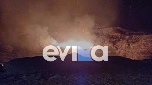 Φωτιά στην Κάρυστο: Ξέσπασε σε δύσβατο σημείο στον Άγιο Δημήτριο [Βίντεο]