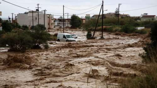 Πλημμύρες στην Κρήτη: Οι συγκλονιστικές εικόνες που άφησε πίσω της η θεομηνία [βίντεο από  drone]