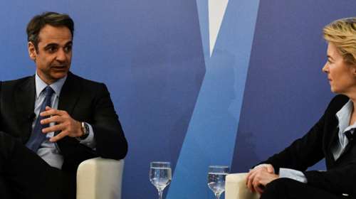 Ελλάδα 2.0: Στην Αρχαία Αγορά Μητσοτάκης και Φον ντερ Λάιεν ανακοινώνουν την έγκριση του ελληνικού Σχεδίου Ανάκαμψης