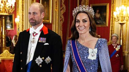 Με σπάνια τιάρα η Κέιτ Μίντλετον: Απαστράπτουσα στο γιορτινό δείπνο προς τιμήν του Γερμανού προέδρου