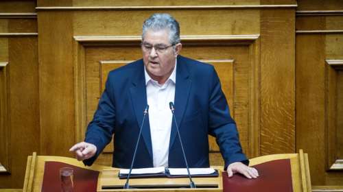 Βουλή - Κουτσούμπας: Θα μας βρίσκετε παντού μπροστά σας, στους αγώνες των εργαζομένων, με πιο δυνατό ΚΚΕ