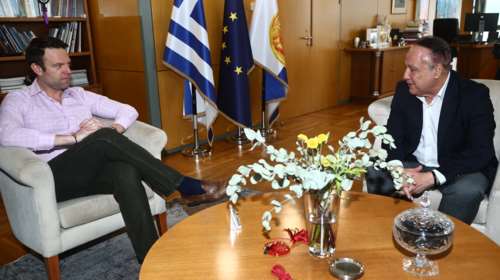 Συνάντηση Κασσελάκη - Αγγελούδη στη Θεσσαλονίκη: Καταδίκασαν την επίθεση σε βάρος των τρανσέξουαλ