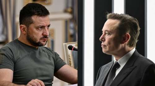 Σφαγή στο Twitter μεταξύ Ελον Μασκ και Ζελένσκι για τον τερματισμό του πολέμου στην Ουκρανία