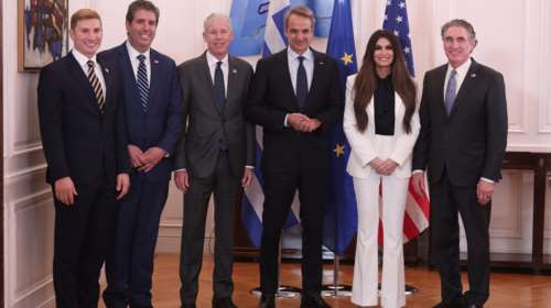 Συνάντηση Μητσοτάκη με Γκίλφοϊλ και τους υπουργούς Εσωτερικών και Ενέργειας των ΗΠΑ