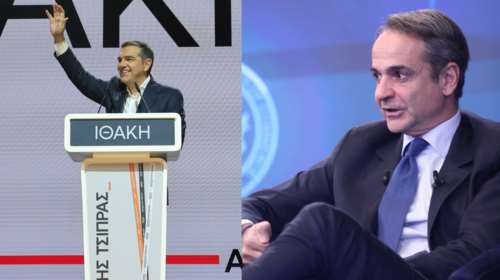 O Τσίπρας ζητά &quot;σοκ δημοκρατίας&quot; και ο Μητσοτάκης παίζει το χαρτί της σταθερότητας - &quot;Μας γυρίζει στο 2015&quot;
