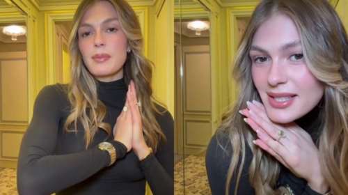 Αρραβωνιασμένη η Αμαλία Κωστοπούλου; Το μονόπετρο και οι ευχές για τον Άγιο Βαλεντίνο [βίντεο]