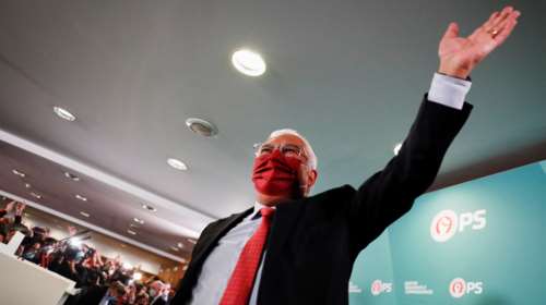 Εκλογές στην Πορτογαλία: Νίκη και απόλυτη πλειοψηφία των Σοσιαλιστών - Συγχαρητήρια Ανδρουλάκη στον Αντόνιο Κόστα