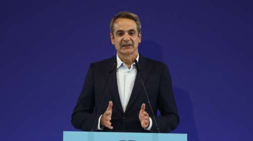 Μητσοτάκης στο συνέδριο της ΟΝΝΕΔ: Η Ελλάδα δεν αντιμετωπίζεται πια ως το μαύρο πρόβατο της Ευρώπης