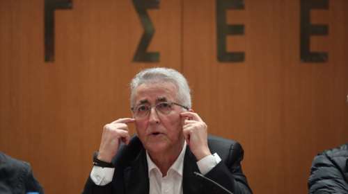 Live η συνέντευξη Τύπου του προέδρου της ΓΣΕΕ, Γιάννη Παναγόπουλου, για την υπόθεση υπεξαίρεσης