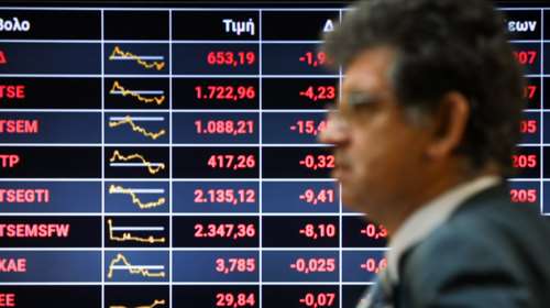 Καταρρέει το Χρηματιστήριο λόγω κοροναϊού - Κάτω από τις 860 μονάδες