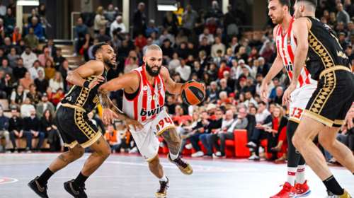 Euroleague: &quot;Άλωσε&quot; το Πριγκιπάτο ο Ολυμπιακός, 89-80 τη Μονακό του Βασίλη Σπανούλη