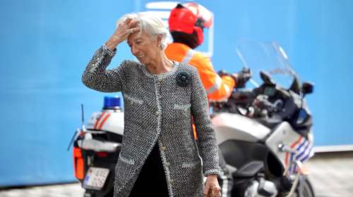 Τροχαίο για την Κριστίν Λαγκάρντ: Τραυματίστηκε ελαφρά και θα φορά κολάρο στον αυχένα