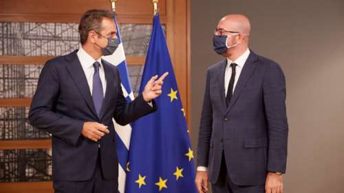 Μητσοτάκης σε Σάρλ Μισέλ: Στο χέρι της Τουρκίας αν θέλει διάλογο ή κυρώσεις [βίντεο - εικόνες]