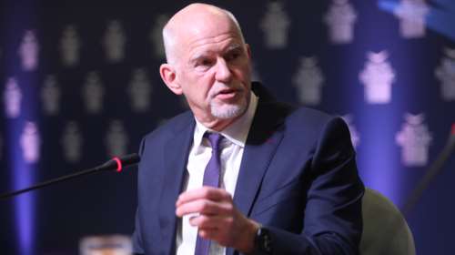 Παπανδρέου στο Οικονομικό Φόρουμ Δελφών: Αυτοκρατορική η αντίληψη εξουσίας του Πούτιν - Θα υποφέρει πολύς κόσμος