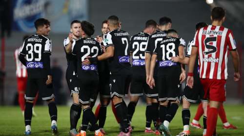 Πανσερραϊκός - ΠΑΟΚ 0-5: &quot;Ασπρόμαυρο&quot; πάρτι στις Σέρρες και επιστροφή στην κορυφή
