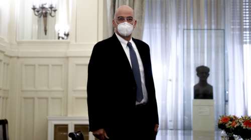 Δένδιας - Ενημέρωση των κοινοβουλευτικών κομμάτων: &quot;Οι στιγμές επιτάσσουν εθνική ομοψυχία&quot;