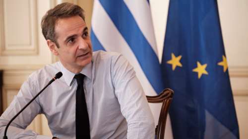 Κυριάκος Μητσοτάκης: Τηλεδιάσκεψη με τον πρόεδρο του Ευρωπαϊκού Συμβουλίου, Σαρλ Μισέλ