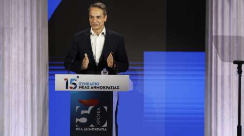 Μητσοτάκης στο Συνέδριο της ΝΔ: &quot;Ο Κασσελάκης δεν το κρύβει, έχει στην ψυχή του τον Πολάκη - Δεν άλλαξε ποτέ ο ΣΥΡΙΖΑ&quot;