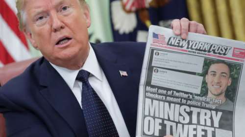 Ο Τραμπ άνοιξε &quot;πόλεμο&quot; με τα social media - Υπέγραψε απειλητικό διάταγμα για Twitter και Facebook