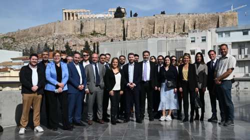 Ο Ανδρουλάκης με τους ευρωσοσιαλιστές στο μουσείο της Ακρόπολης: Να οκοδομήσουμε ένα αξιόπιστο κράτος