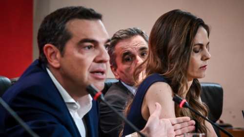 Ο Αλέξης Τσίπρας τρέχει να μαζέψει τα &quot;σπασμένα&quot; - Τους είδε όλους εκτός από την Αχτσιόγλου και τον Τσακαλώτο