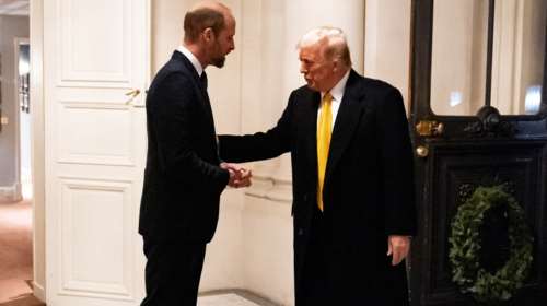 Ο Τραμπ αποθεώνει τον Γουίλιαμ και αποκαλύπτει τι του είπε ο πρίγκιπας για την υγεία του πατέρα του και της Κέιτ