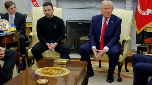 Αυτή την ώρα επικοινωνία Τραμπ με Ζελένσκι - Μία ημέρα μετά το τηλεφώνημα με Πούτιν για την εκεχειρία στην Ουκρανία