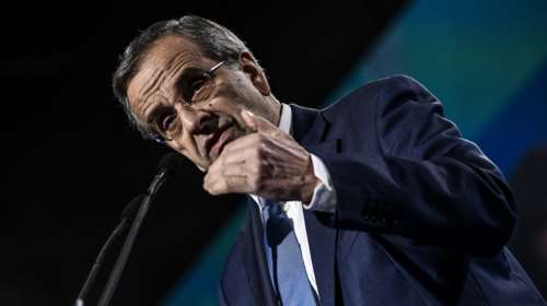 Αιχμές Σαμαρά για την κηδεία του τέως: Μόνο τα αυταρχικά καθεστώτα &quot;σβήνουν φωτογραφίες&quot; - Ηταν ανώτατος άρχοντας