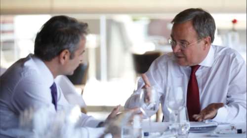 Μητσοτάκης: Τηλεφωνική επικοινωνία με τον νέο πρόεδρο του CDU Άρμιν Λάσετ