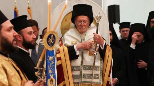 Στον ναό του Αγίου Νικολάου στο Σημείο Μηδέν ο Οικουμενικός Πατριάρχης Βαρθολομαίος [εικόνες]