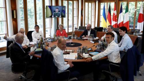 Ζελένσκι σε G7 - Ζητά εγγυήσεις ασφαλείας και συστήματα αεράμυνας