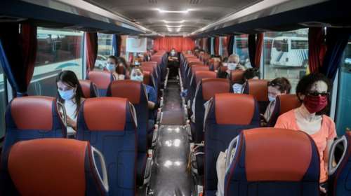 Απίστευτο: Γέννησε μέσα στο λεωφορείο του ΚΤΕΛ Κέρκυρας στα διόδια Κιάτου