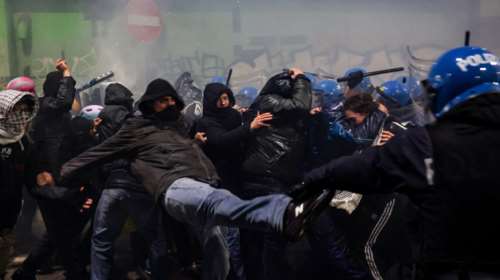 Χειμερινοί Ολυμπιακοί Αγώνες: Επεισόδια μεταξύ αστυνομίας και διαδηλωτών στο Μιλάνο