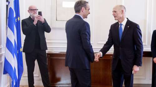 Συνάντηση Μητσοτάκη με τον Αμερικανό γερουσιαστή, Ρικ Σκοτ - Στο επίκεντρο οι ελληνοαμερικανικές σχέσεις