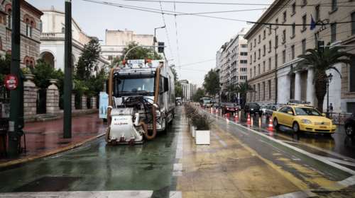 Μεγάλος Περίπατος: Το τελικό σχέδιο για την επιπλέον λωρίδα αυτοκινήτων στην Πανεπιστημίου [εικόνες]