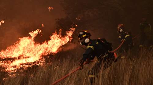 Σε ύφεση η φωτιά στη Θάσο: Κάηκε beach bar, εκκενώθηκε ξενοδοχείο, διακοπές ρεύματος στο νησί