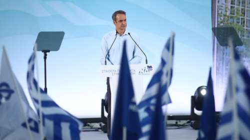 Μητσοτάκης από τη Θεσσαλονίκη: &quot;Για τη ΝΔ ο ευρωπαϊκός προσανατολισμός είναι εθνικό καθήκον&quot;