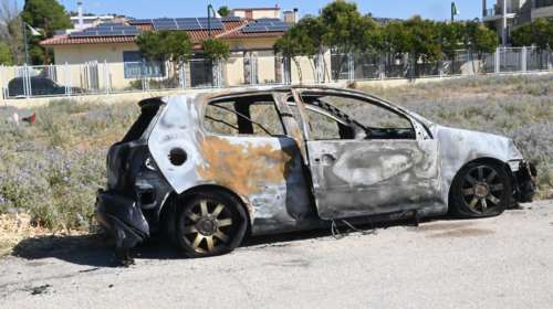 Πιερία: Νεκρός μέσα σε όχημα που τυλίχθηκε στις φλόγες