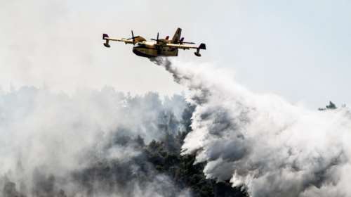 Φωτιά τώρα στο Ωραιό Ξάνθης
