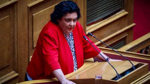 Λιάνα Κανέλλη για το ατύχημα στον ΑΝΤ1 στο πάνελ των ευρωεκλογών: &quot;Χτύπησα το πόδι μου και το πλευρό μου&quot; [βίντεο]