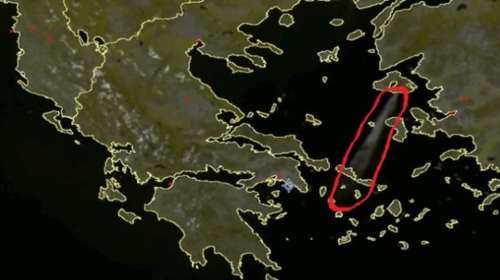 Φωτιά στη Λέσβο: Οι καπνοί έφτασαν σε Κύθνο και Σέριφο λόγω των ανέμων – Η ανάρτηση του Γιάννη Καλλιάνου